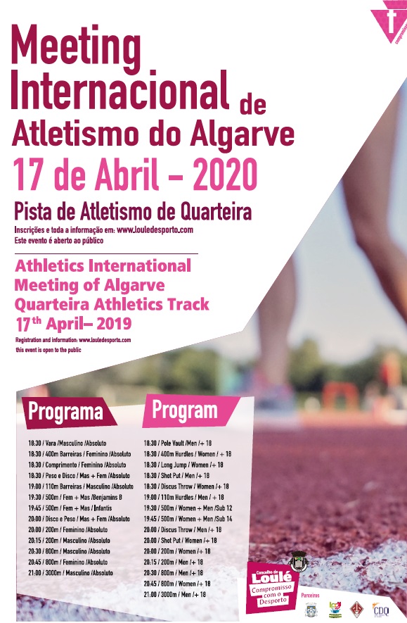 Meeting Internacional de Atletismo do Algarve -  Filiados AAALG