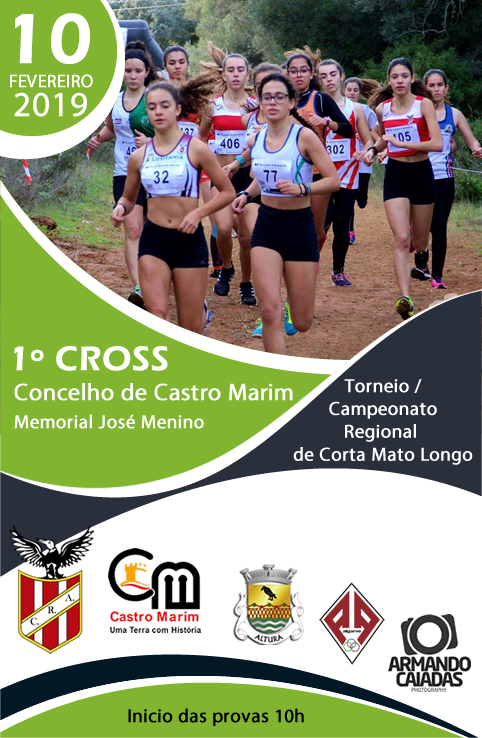 1.º Cross  “ Memorial José Menino” - Atletas filiados AAALGARVE