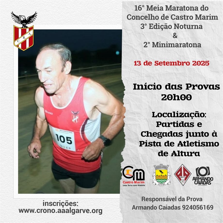 16º Meia Maratona do Concelho de Castro Marim