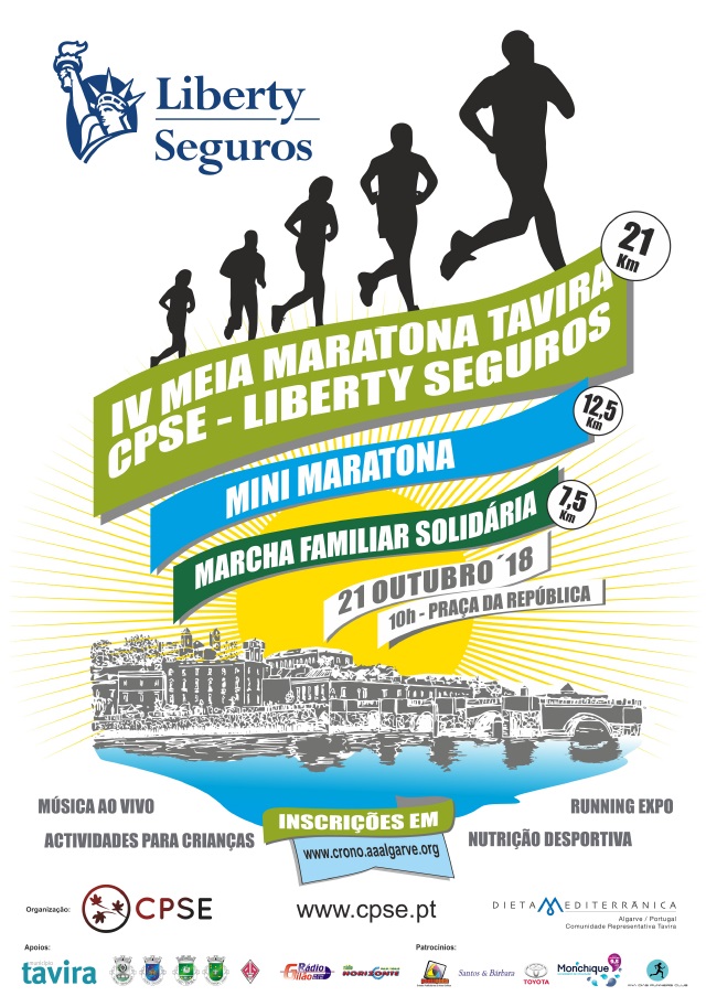 IV MEIA MARATONA de TAVIRA / CPSE  - LIBERTY SEGUROS