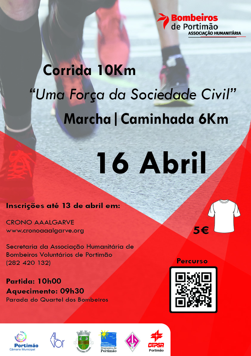 VII Caminhada/Corrida Solidária Bombeiros de Portimão