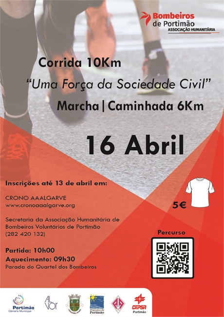 VII CAMINHADA/CORRIDA SOLIDÁRIA BOMBEIROS DE PORTIMÃO