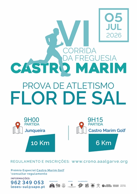 6ª. CORRIDA DA FREGUESIA DE CASTRO MARIM